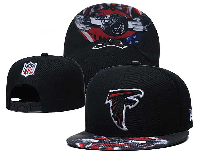 Atlanta Falcons Team Logo Adjustable Hat GS (9)